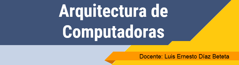 ARQUITECTURA DE COMPUTADORES-L.Diaz